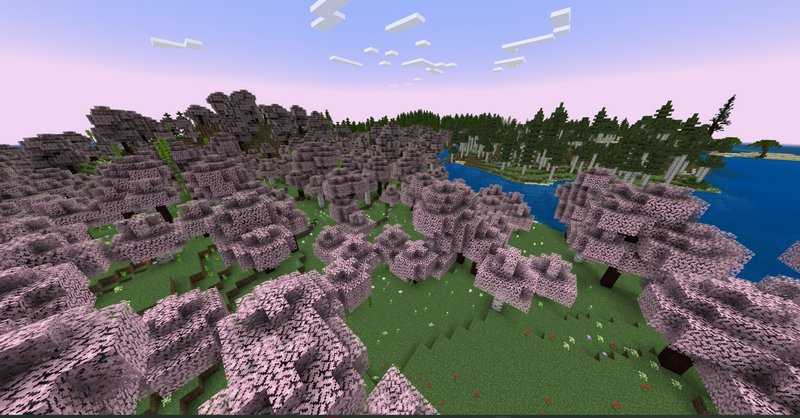 Cherry blossom biome