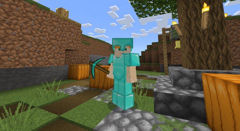 Faithful 32x resource pack for Minecraft PE 1.20.71