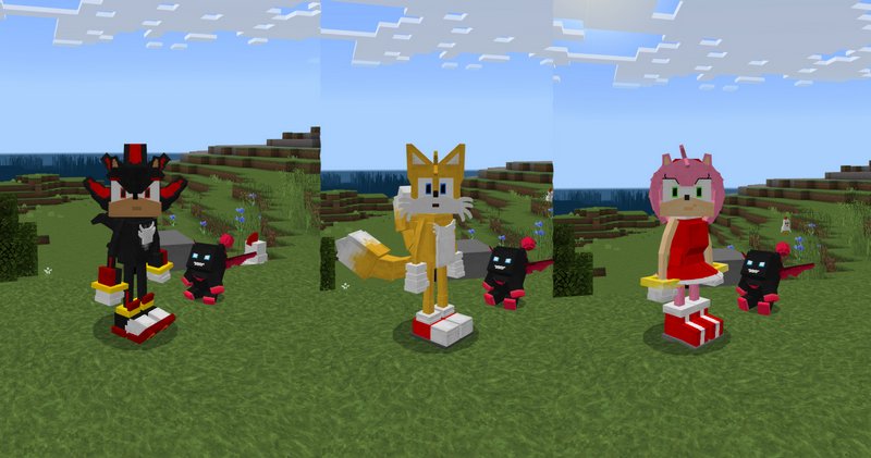 Mecha Sonic MKII Minecraft Skin