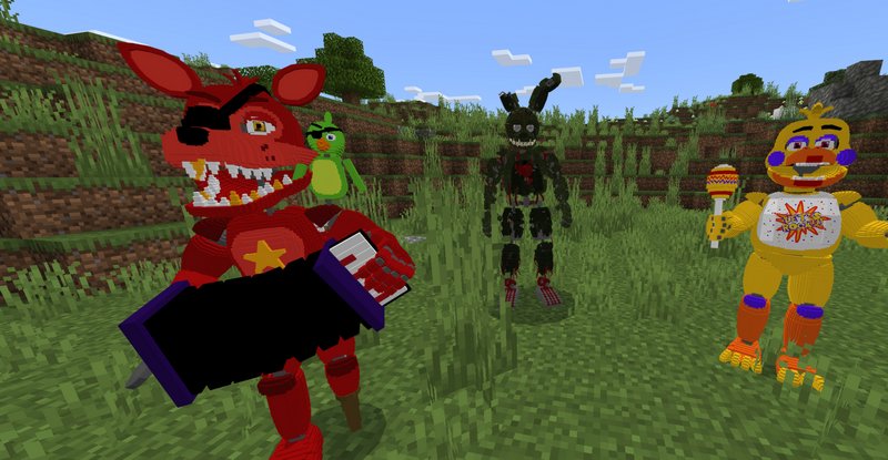 Five Nights at candy's Universe Mod Minecraft Mod