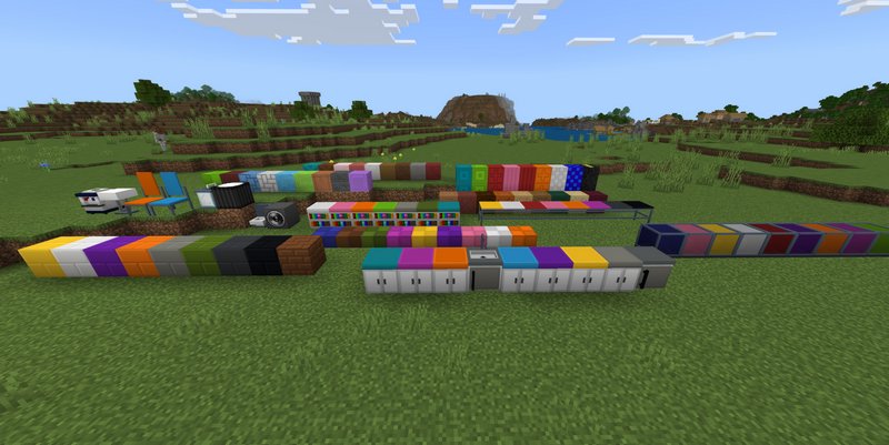 Modern Blocks Minecraft Addon / Mod