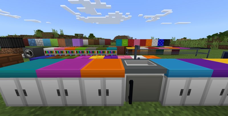 Modern Blocks Minecraft Addon / Mod