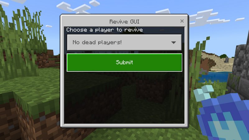 Player Revive Addon Para Minecraft pe 1.16