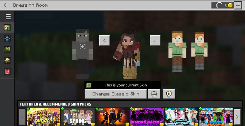 Minecraft update: Story Mode Skin Pack now available