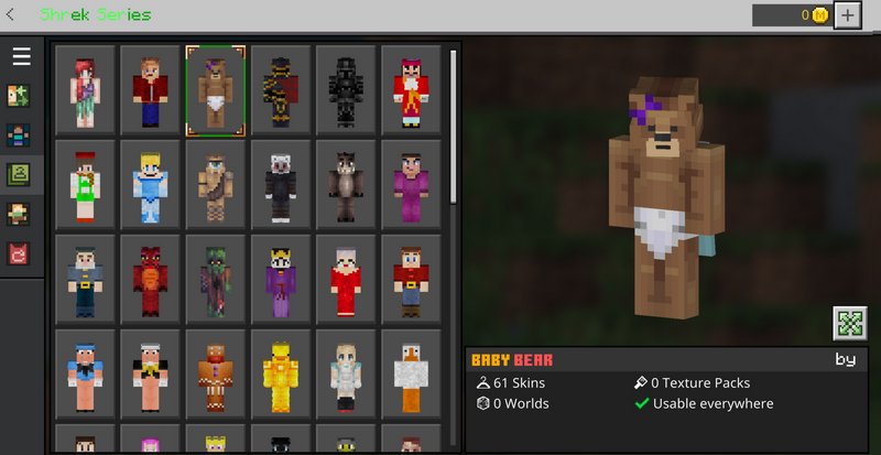 Shrek Minecraft Skin - Download Shrek Skin