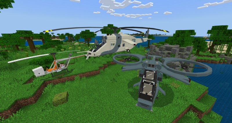 Not so civil Helicopters addon