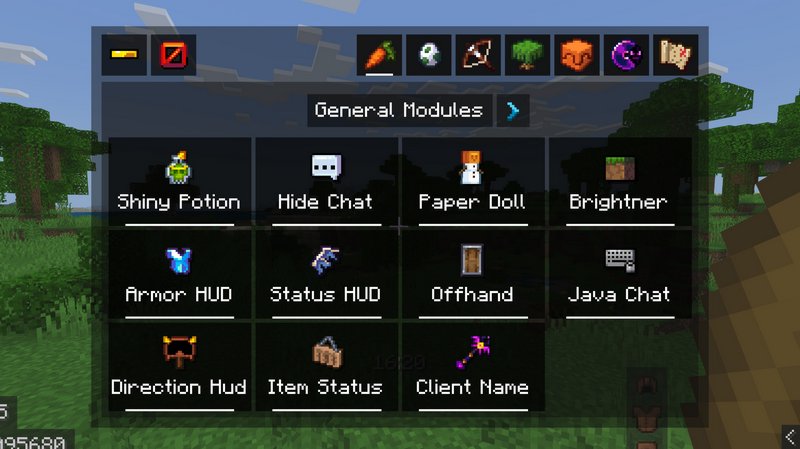 Utility UI Pack (1.20, 1.19) - Best HUD Pack for MCPE/Bedrock 