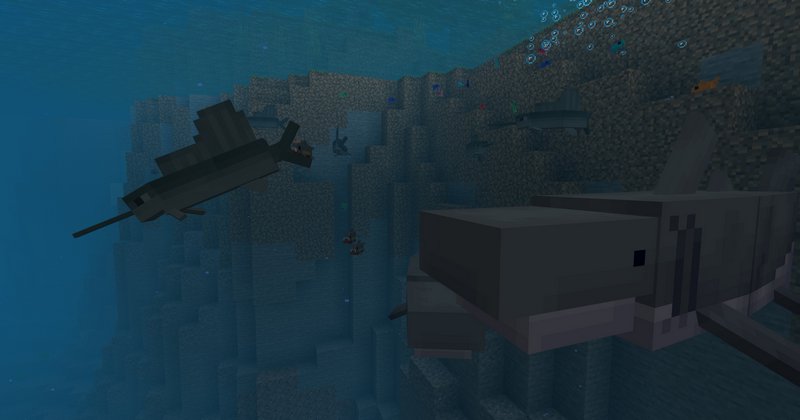 Aquatic mobs