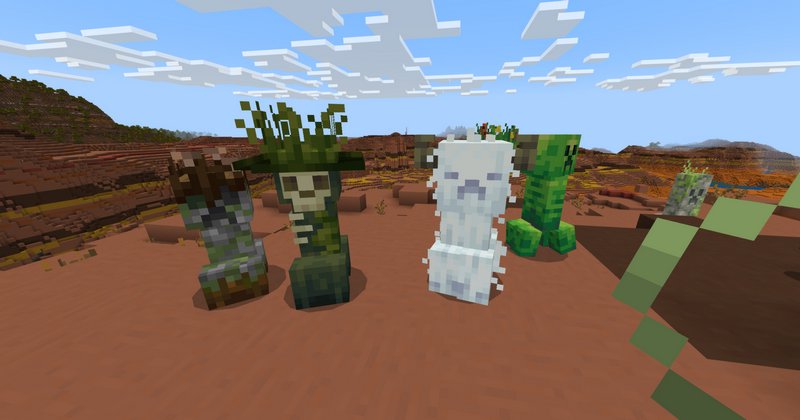 Biome Creeper - Minecraft Mod