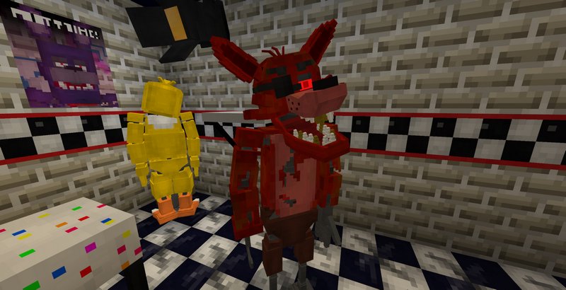 Mod FNAF for Minecraft PE - 5 Nights at Free Download