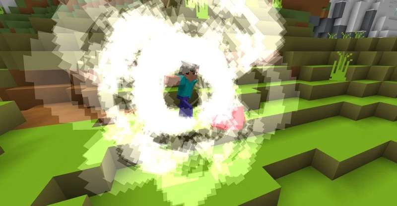 One of the Herobrine's power