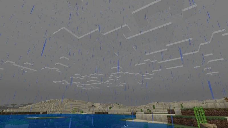 Rain and Thunder effects improved