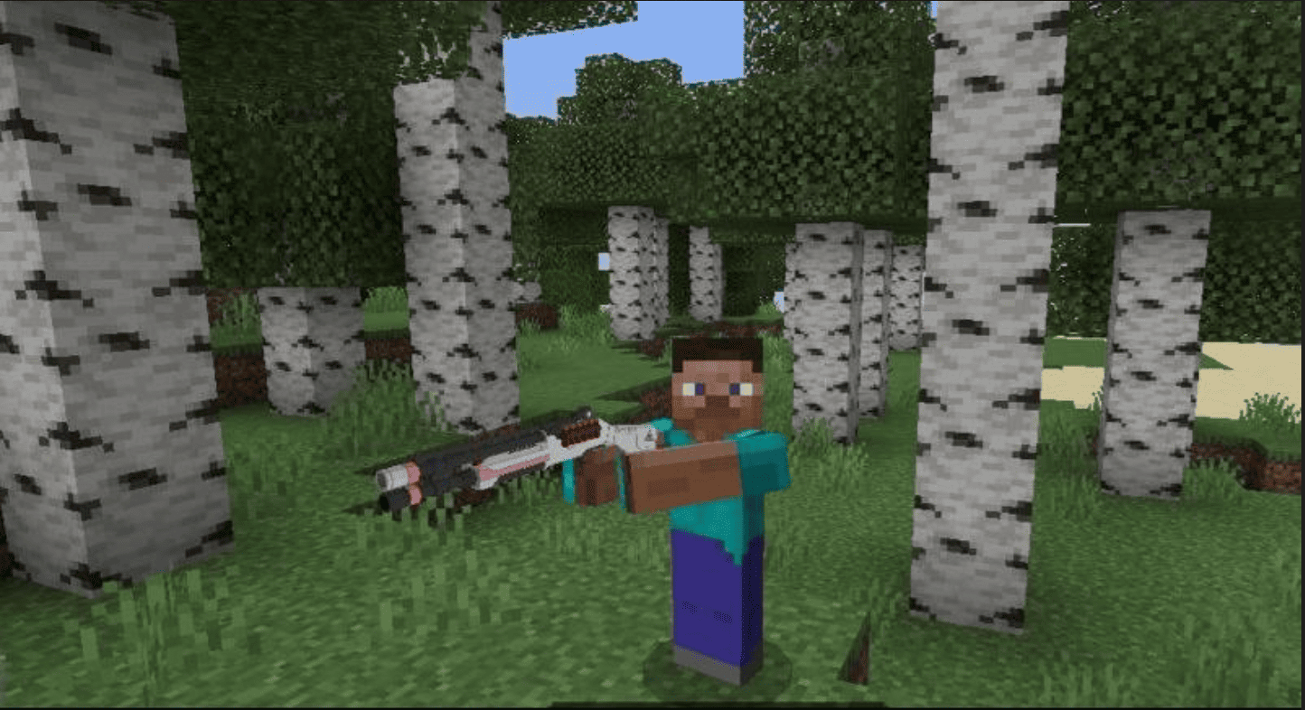 3D Gun Mod Best Mods Addons And Maps For Minecraft PE And Education 3D Gun Mod Best Mods Addons And Maps For Minecraft PE And Education