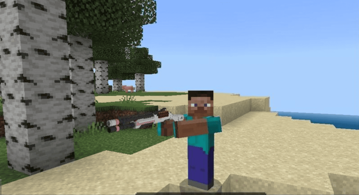 3D Gun Mod Best Mods Addons And Maps For Minecraft PE And Education 3D Gun Mod Best Mods Addons And Maps For Minecraft PE And Education